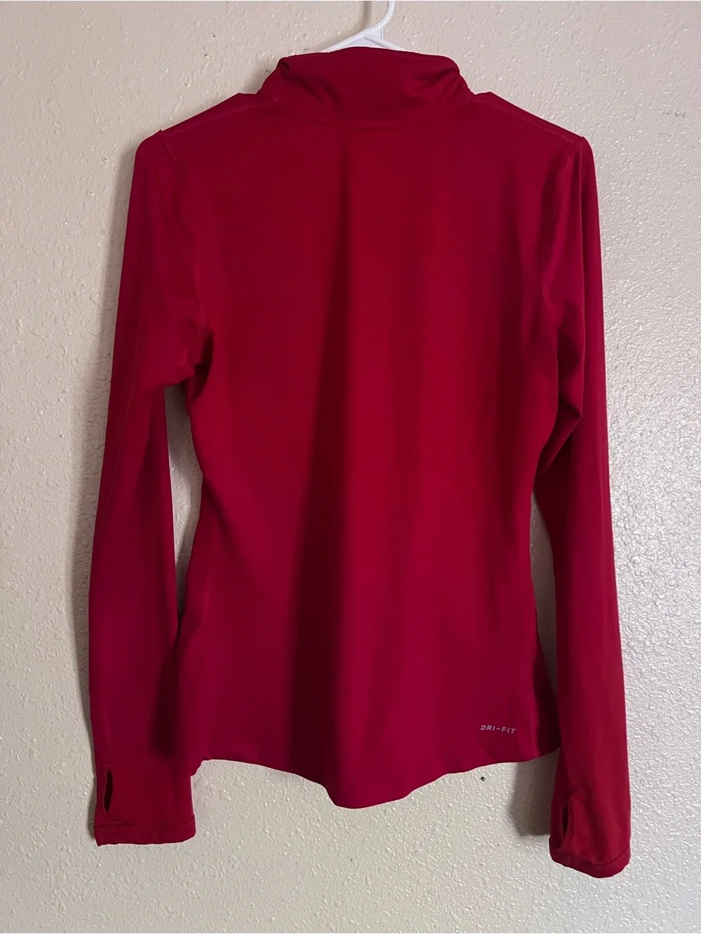 Nike Red 'Angels' Quarter-Zip Pullover